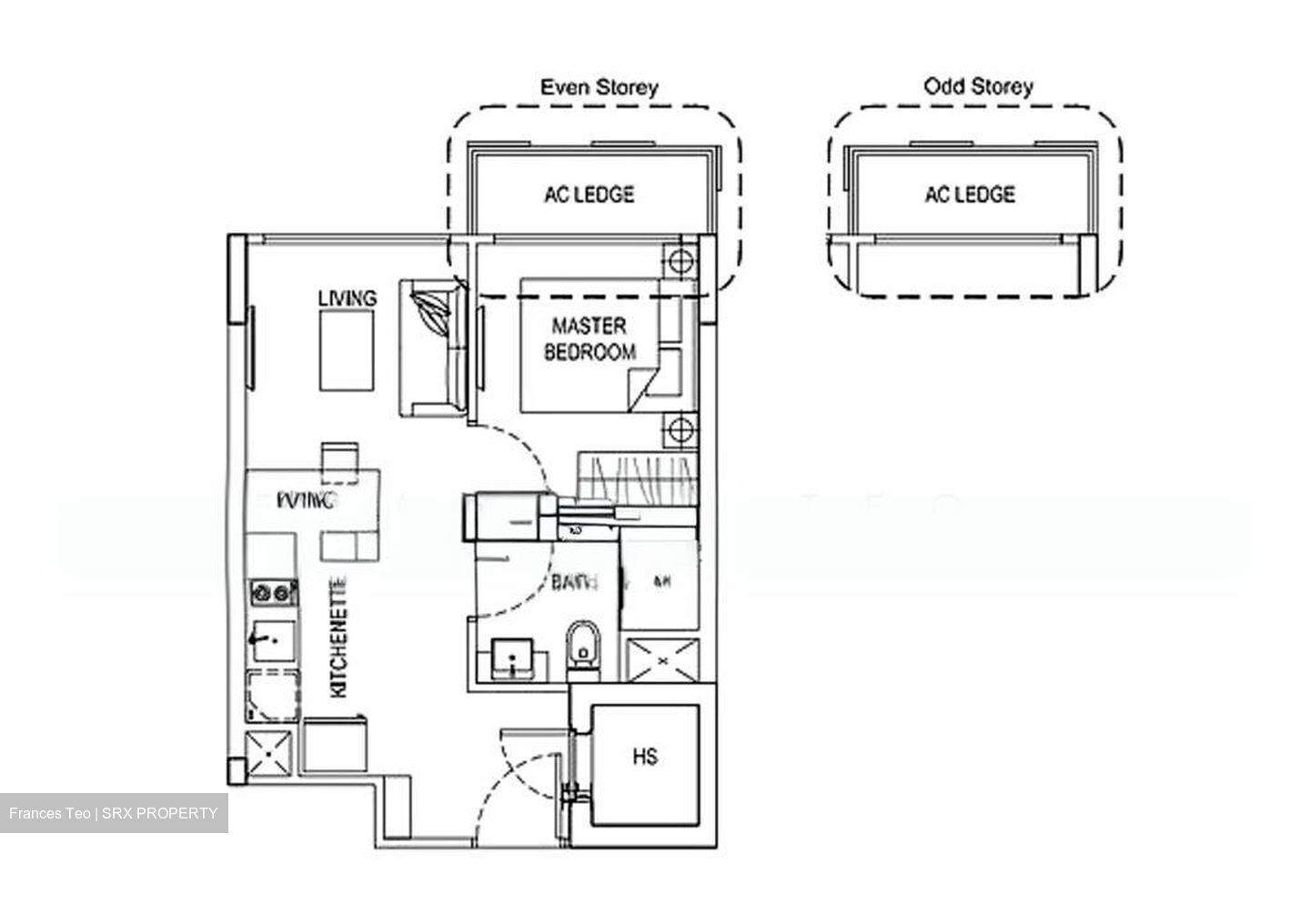 The Hillford (D21), Apartment #526284171